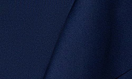 Xscape Evenings Ruffle Boat Neck Scuba Cocktail Dress