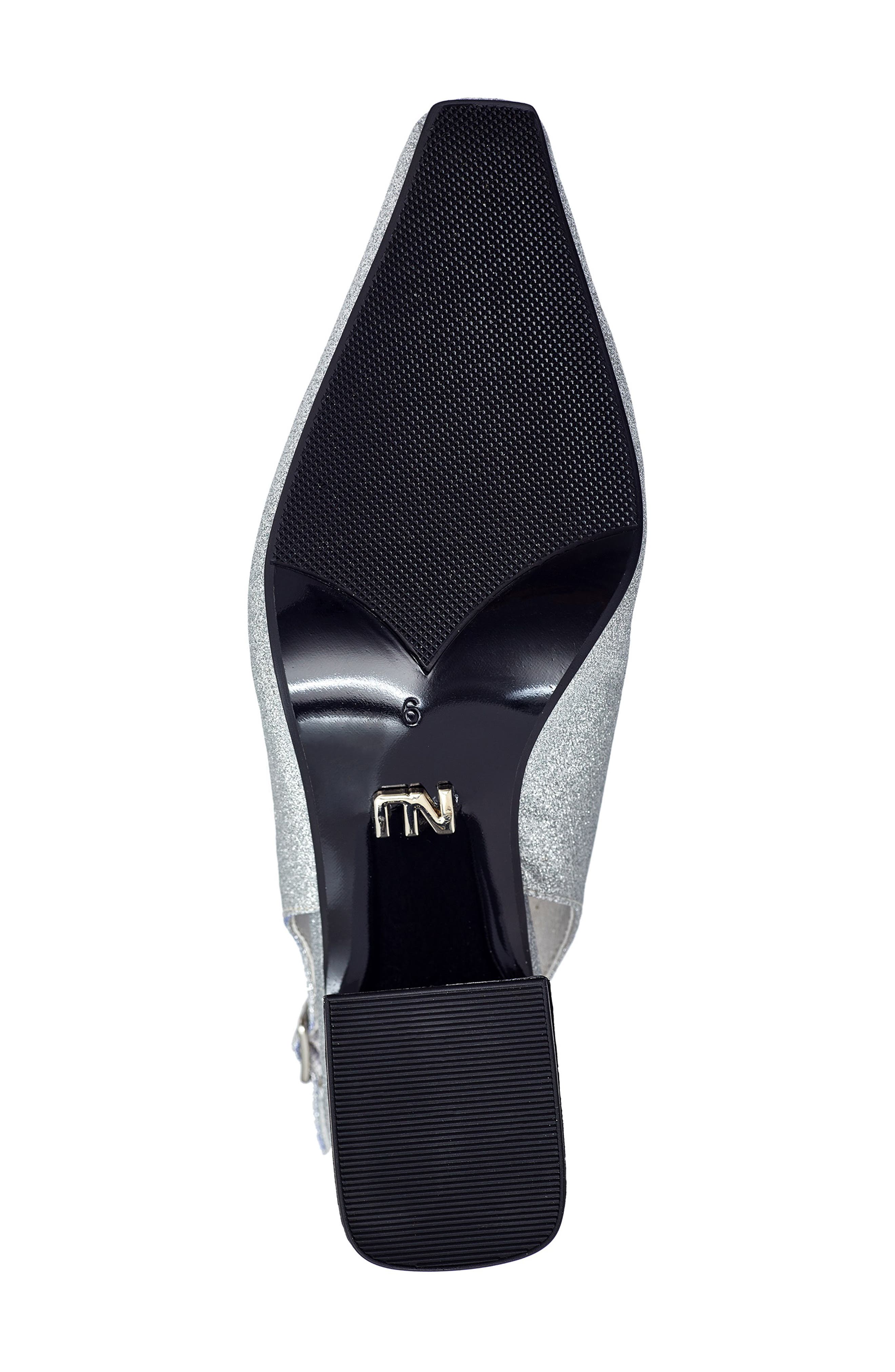Boca Slingback Pump, Alternate, color, SILVER