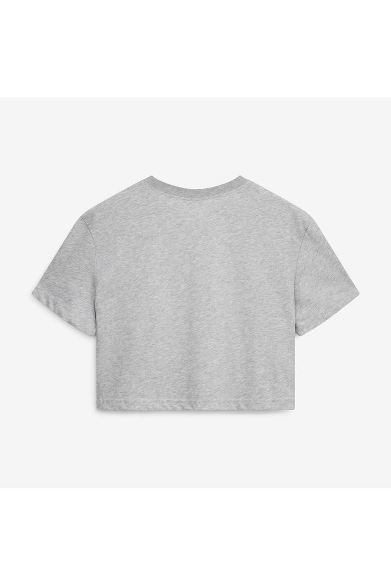 Women's Nike Heather Gray Pitt Panthers Dri-FIT Cropped T-Shirt, Alternate, color, Heather Gray