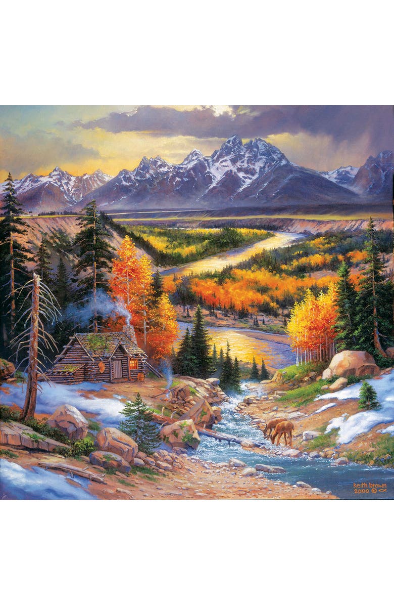 Sunsout Fall Retreat 500 piece Jigsaw Puzzle for Adults, Alternate, color, Multicolor