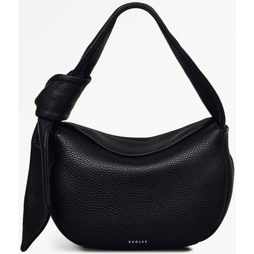 Radley The Grove Small Flapover Satchel Bag In Black
