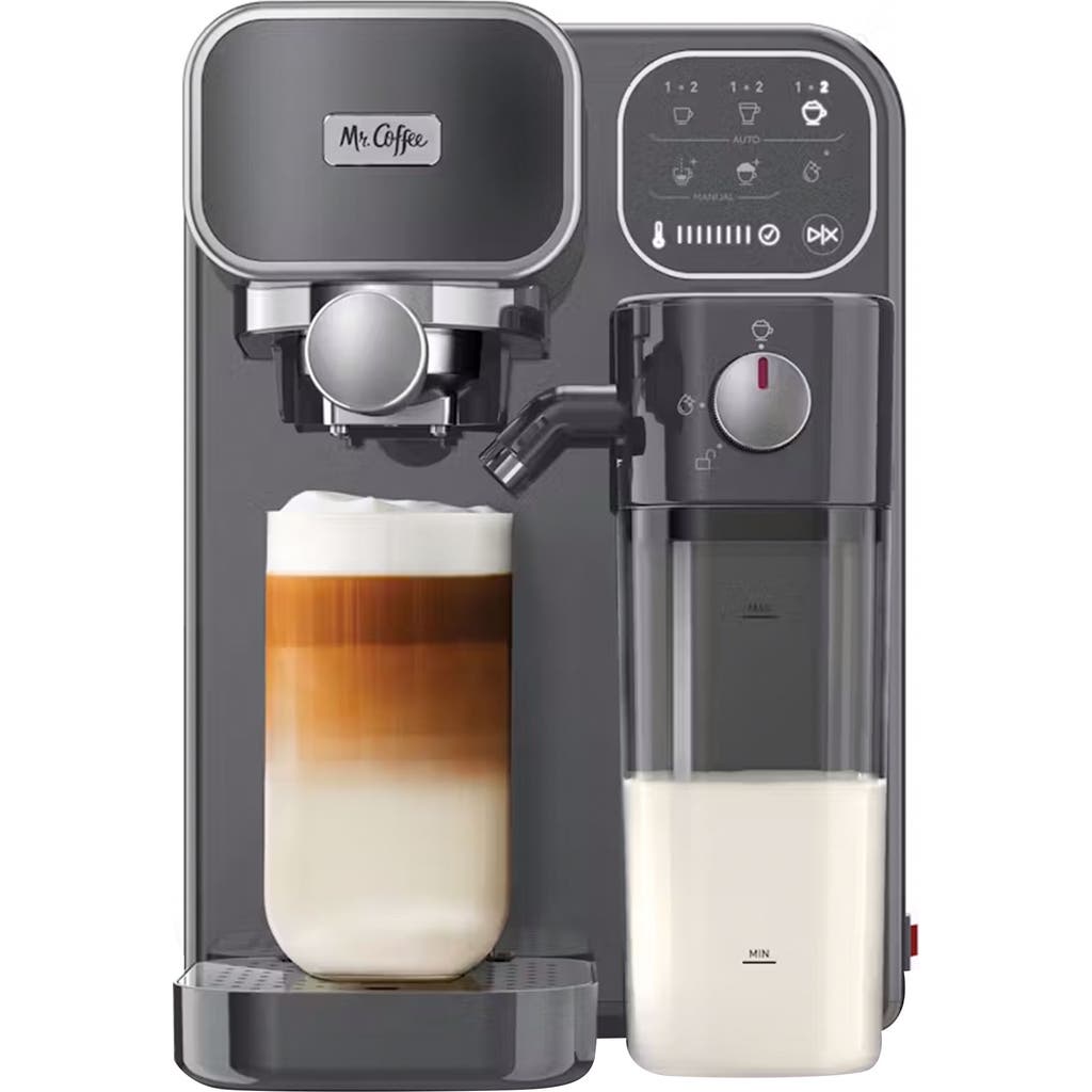 Mr Coffee Mr. Coffee Prima Latte Luxe Espresso Maker In Gray