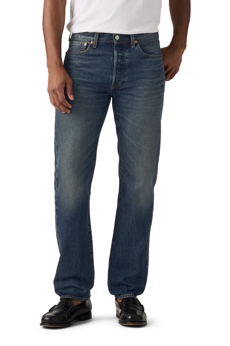 501® Original Straight Leg Jeans, Main, color, VINTAGE AVENUE