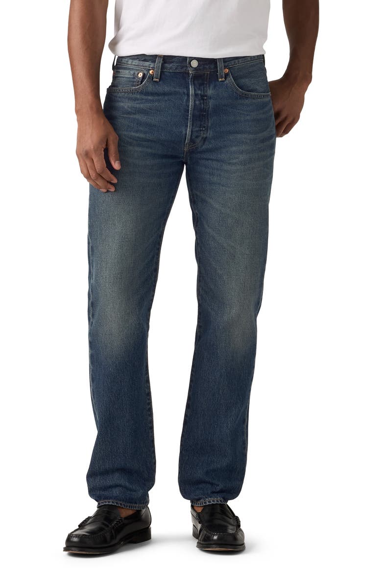 Levi's 501<sup>®</sup> Original Straight Leg Jeans, Main, color, 