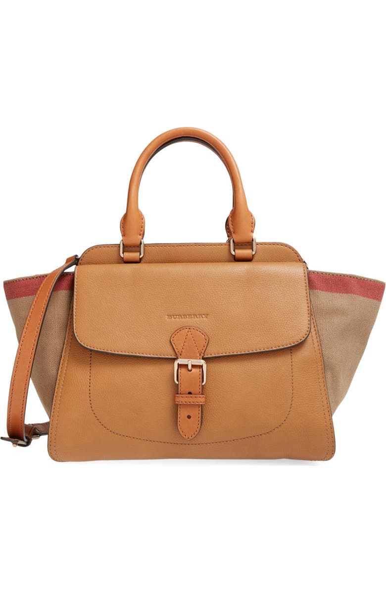 Burberry 'Medium Harcourt' Satchel, Main, color,