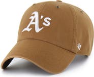 CARHARTT X 47 Men's Carhartt x '47  Brown Athletics Clean Up Adjustable Hat