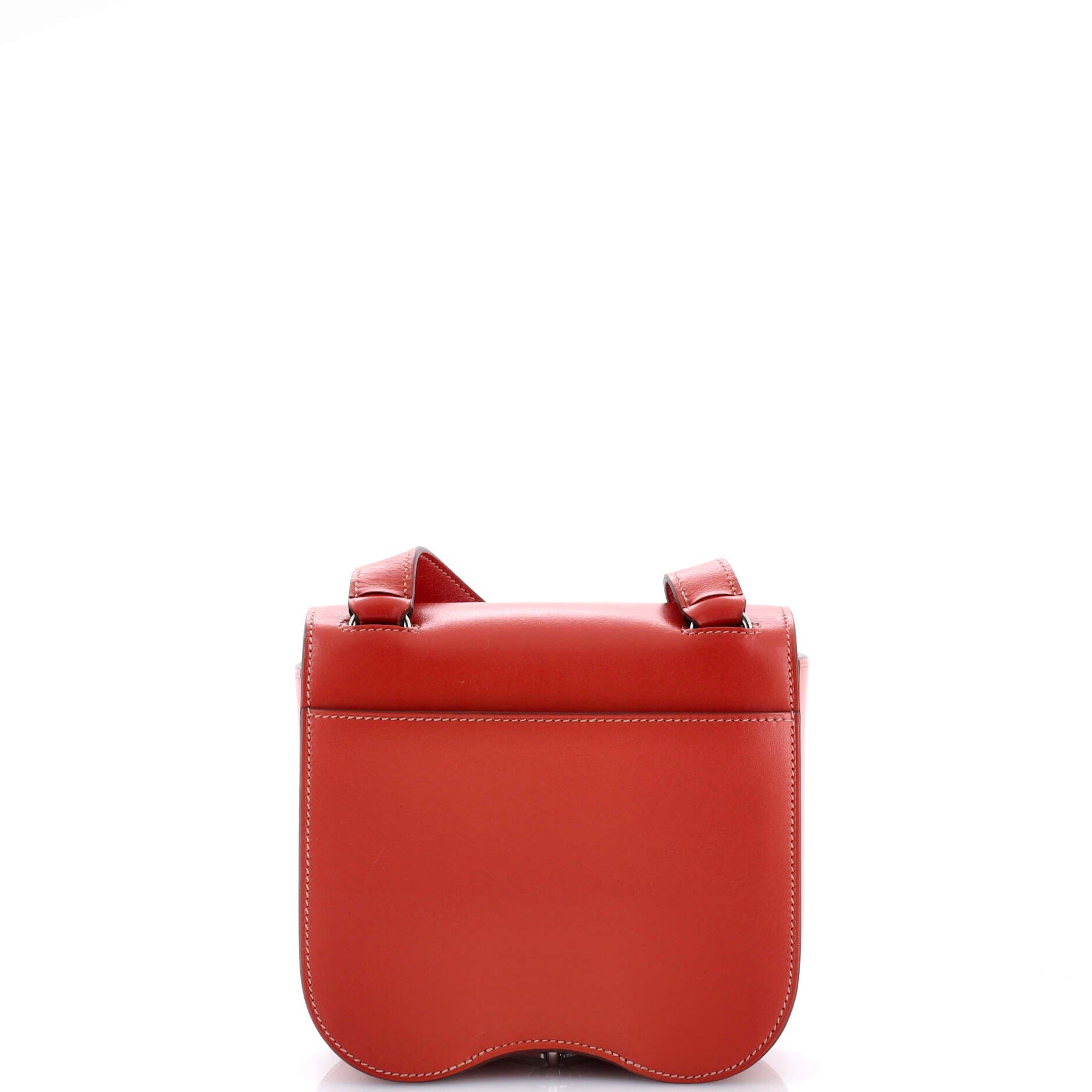 Pre-Owned Hermes Della Cavalleria Shoulder Bag Tadelakt Mini, Alternate, color, Sanguine