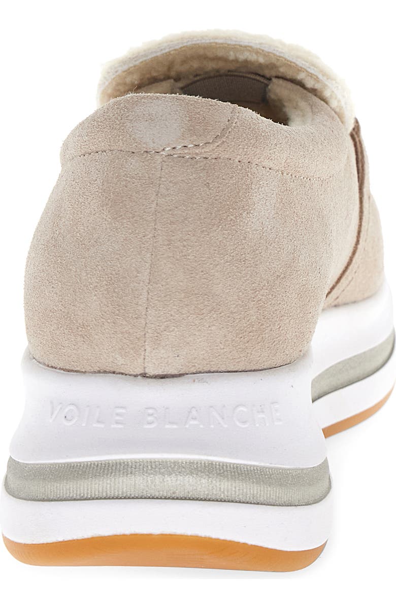 Voile Blanche Merry Genuine Shearling Loafer, Alternate, color, Light Beige