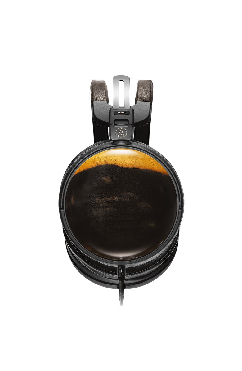 Audio-Technica ATH-AWKG Closed-Back Kurogaki Over-Ear Headphones, Alternate, color,