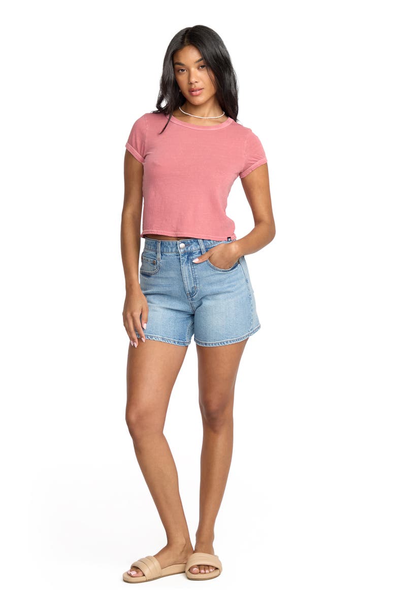 Billabong Shifter Denim Shorts, Alternate, color, Shaded Wash