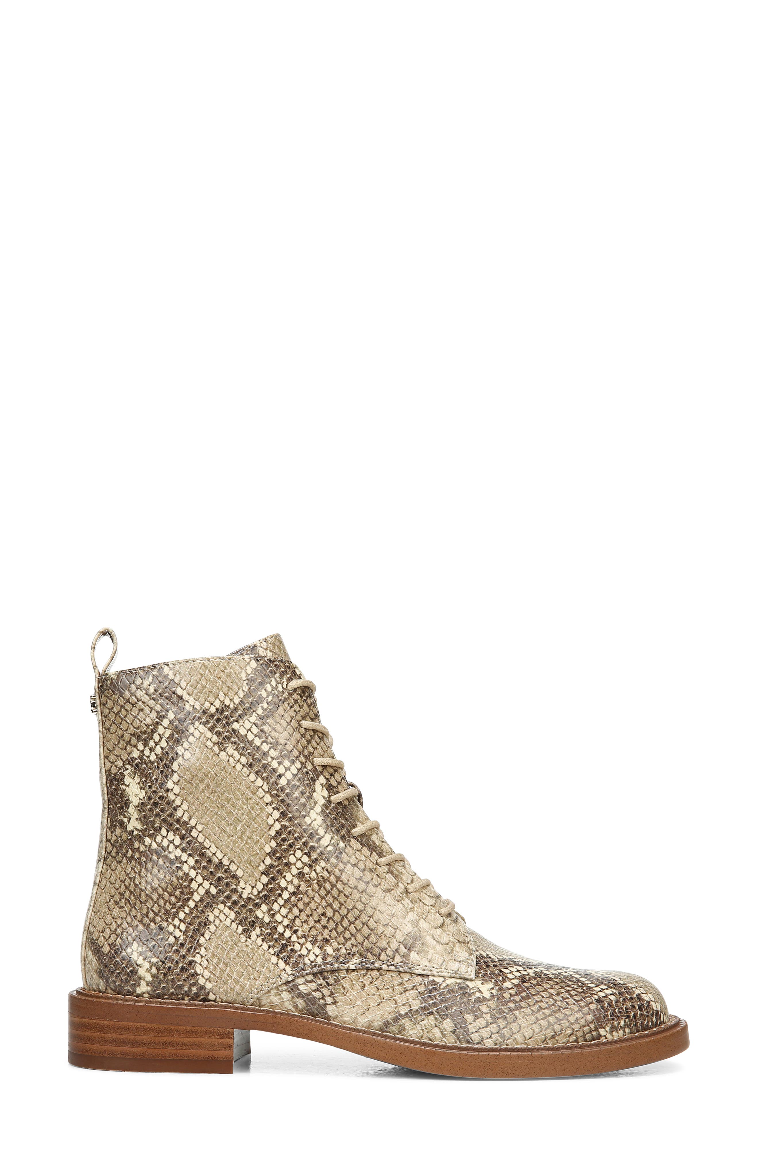 Nina Lace-Up Boot, Alternate, color, WHEAT MULTI LEATHER