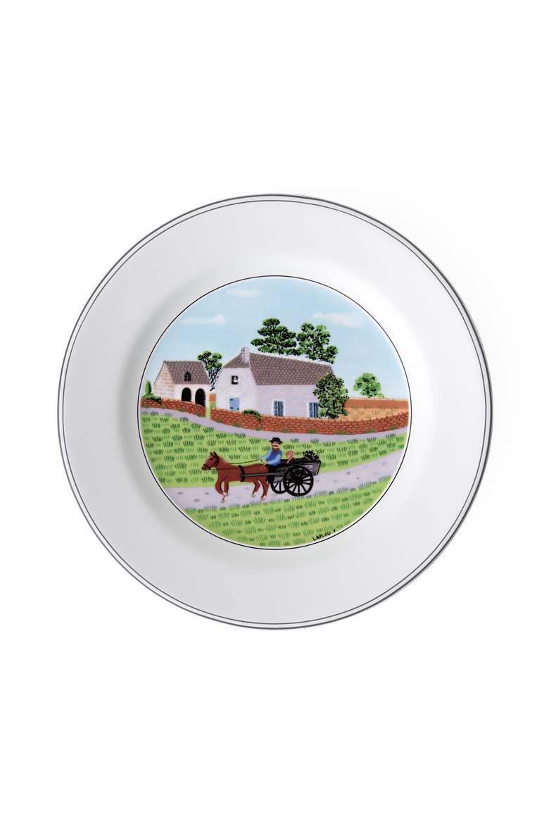 Design Naif Salad Plate #1 Going to Market, Main, color, None