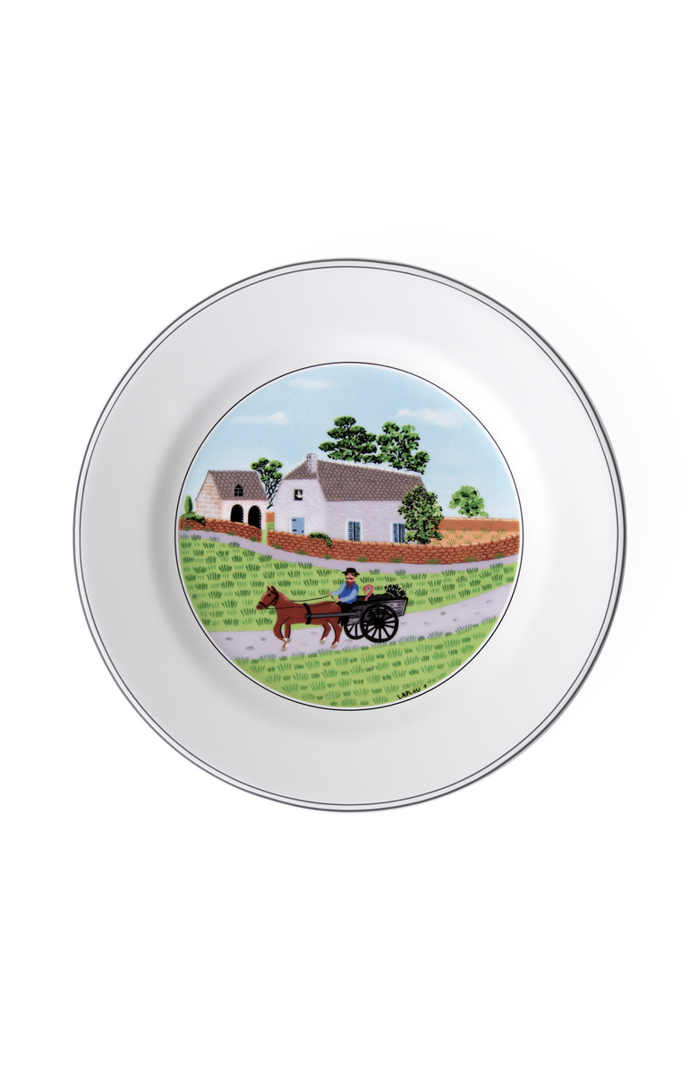 Villeroy & Boch Design Naif Salad Plate #1 Going to Market, Main, color, NO COLOR