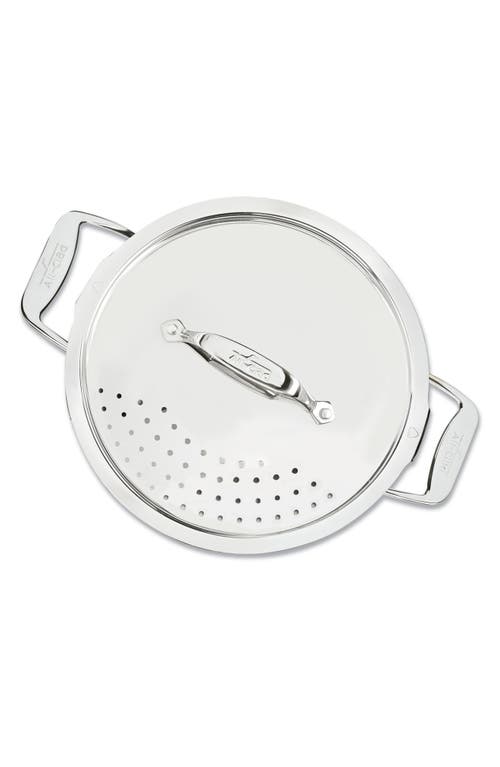 All-clad Simply Strain 6-quart Multipot With Strainer Lid