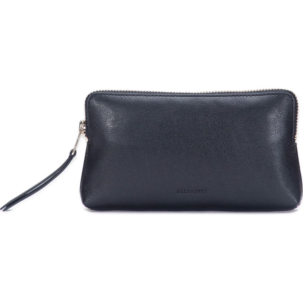Allsaints Convertible Leather Belt Bag In Multi