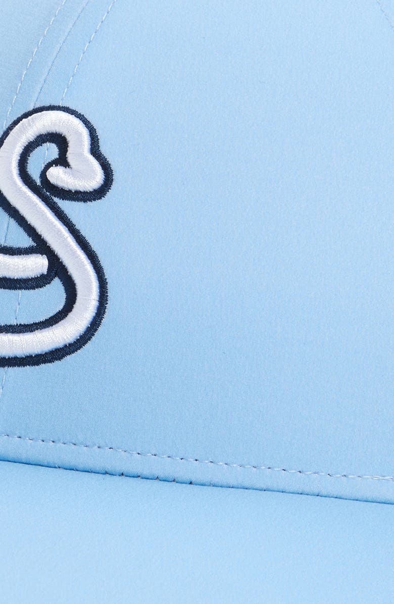 Swannies Zach Snapback Baseball Cap, Main, color, Periwinkle