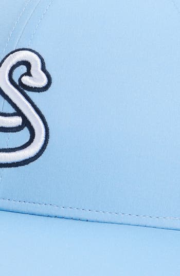 Swannies Zach Snapback Baseball Cap In Purple