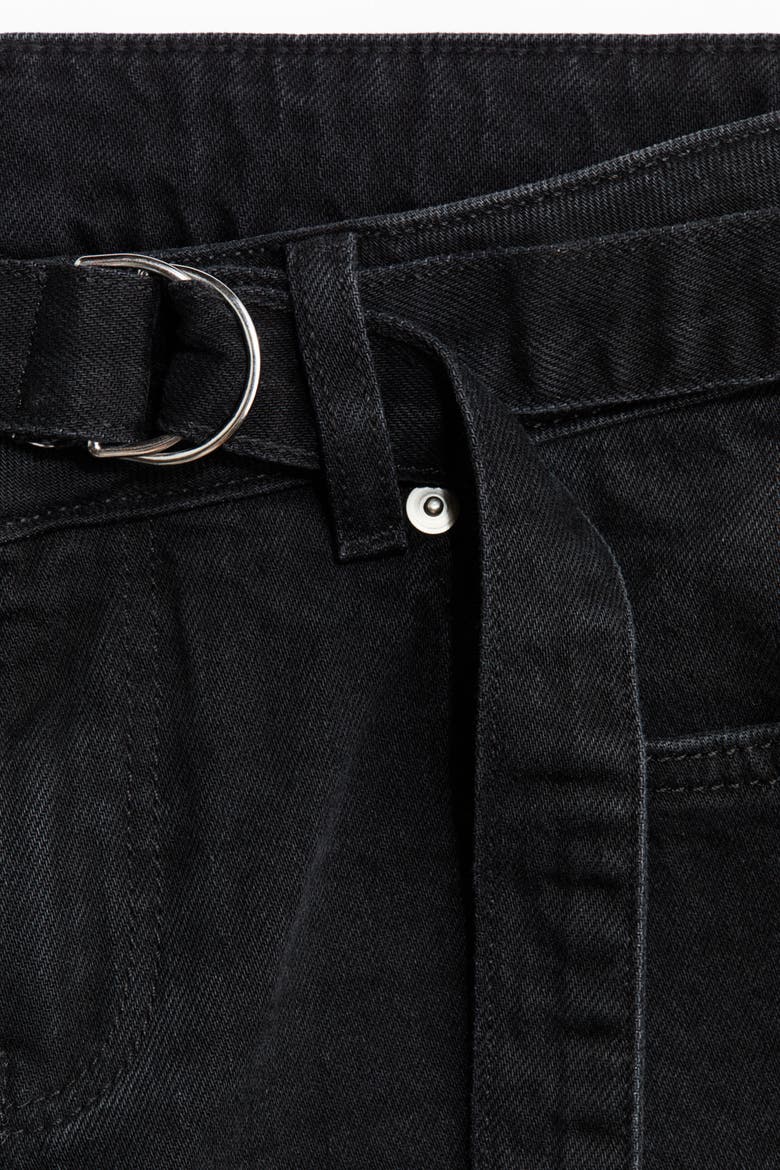 Wide Ultra High Jeans, Alternate, color, Black