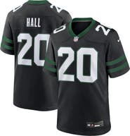 Nike Men's Nike Breece Hall Legacy Black New York Jets Alternate Game Jersey