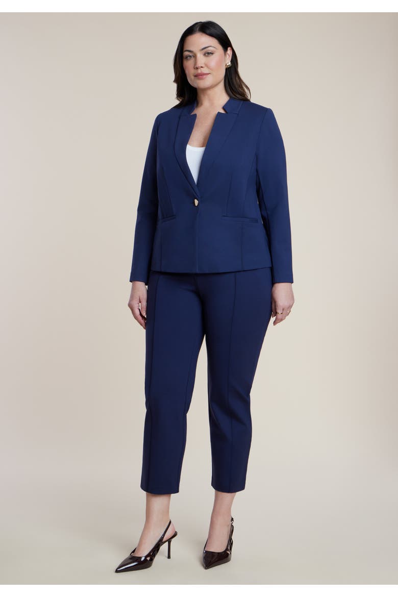 The Ultimate Stretch One Button Blazer, Alternate, color, MARITIME BLUE