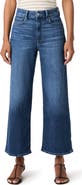 PAIGE Anessa High Waist Ankle Wide Leg Jeans