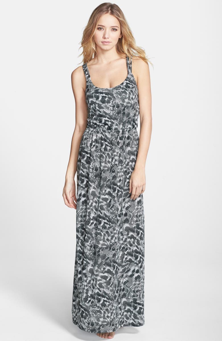 BCA Print Maxi Dress, Main, color, 