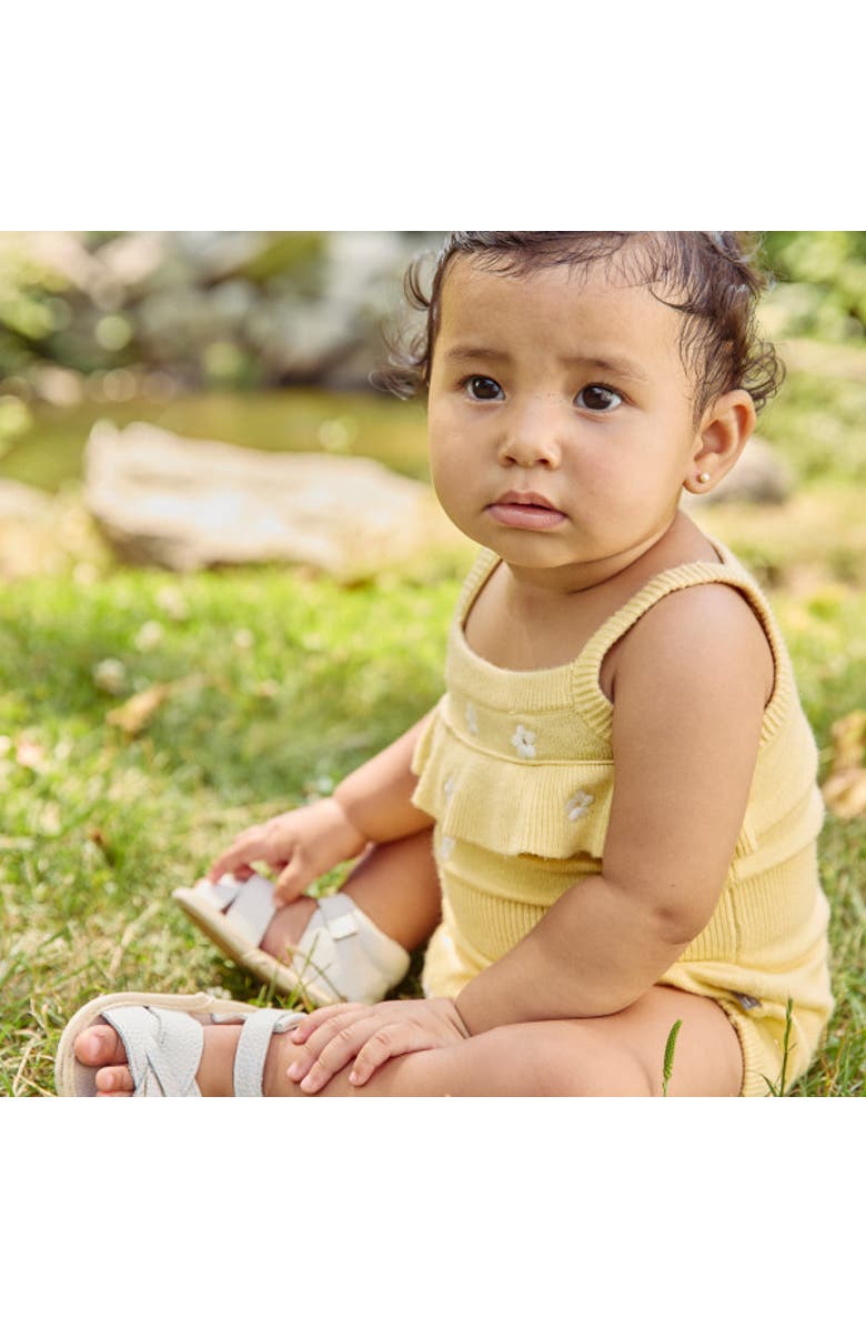 Modern Moments<sup>™</sup> by Gerber Jersey Sunsuits, Alternate, color, Yellow