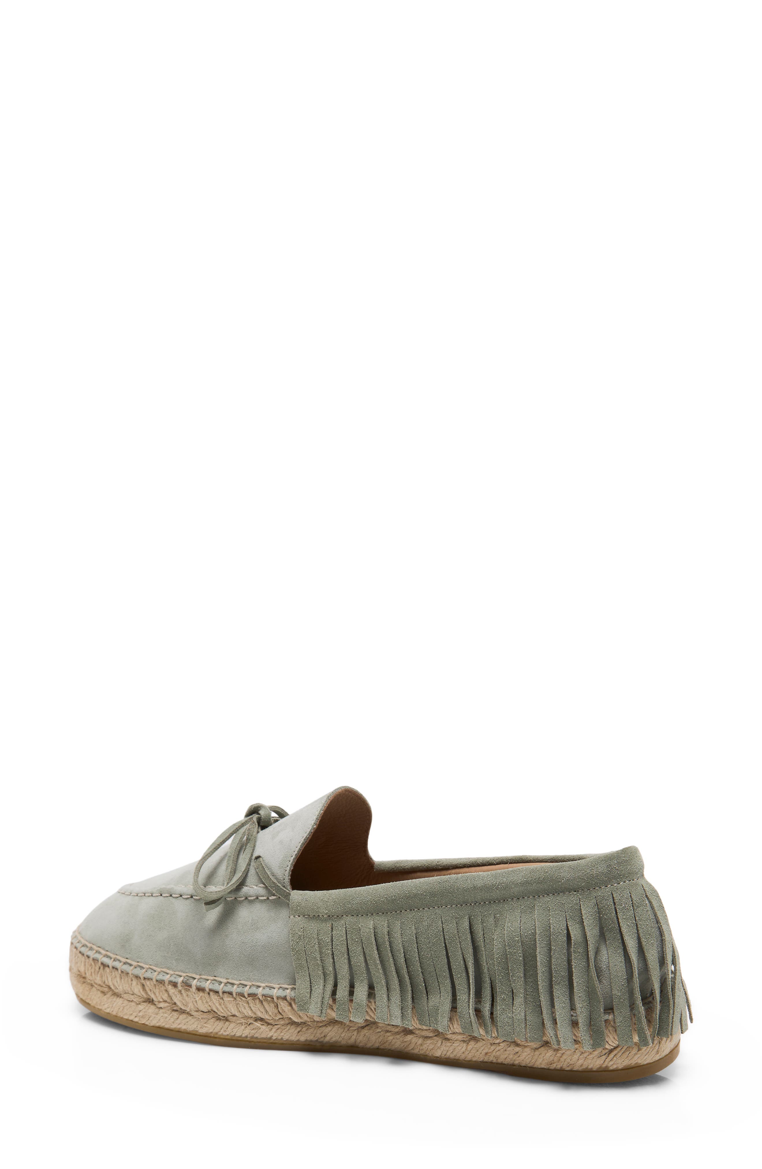 Faraway Fringe Espadrille, Alternate, color, MINT SUEDE