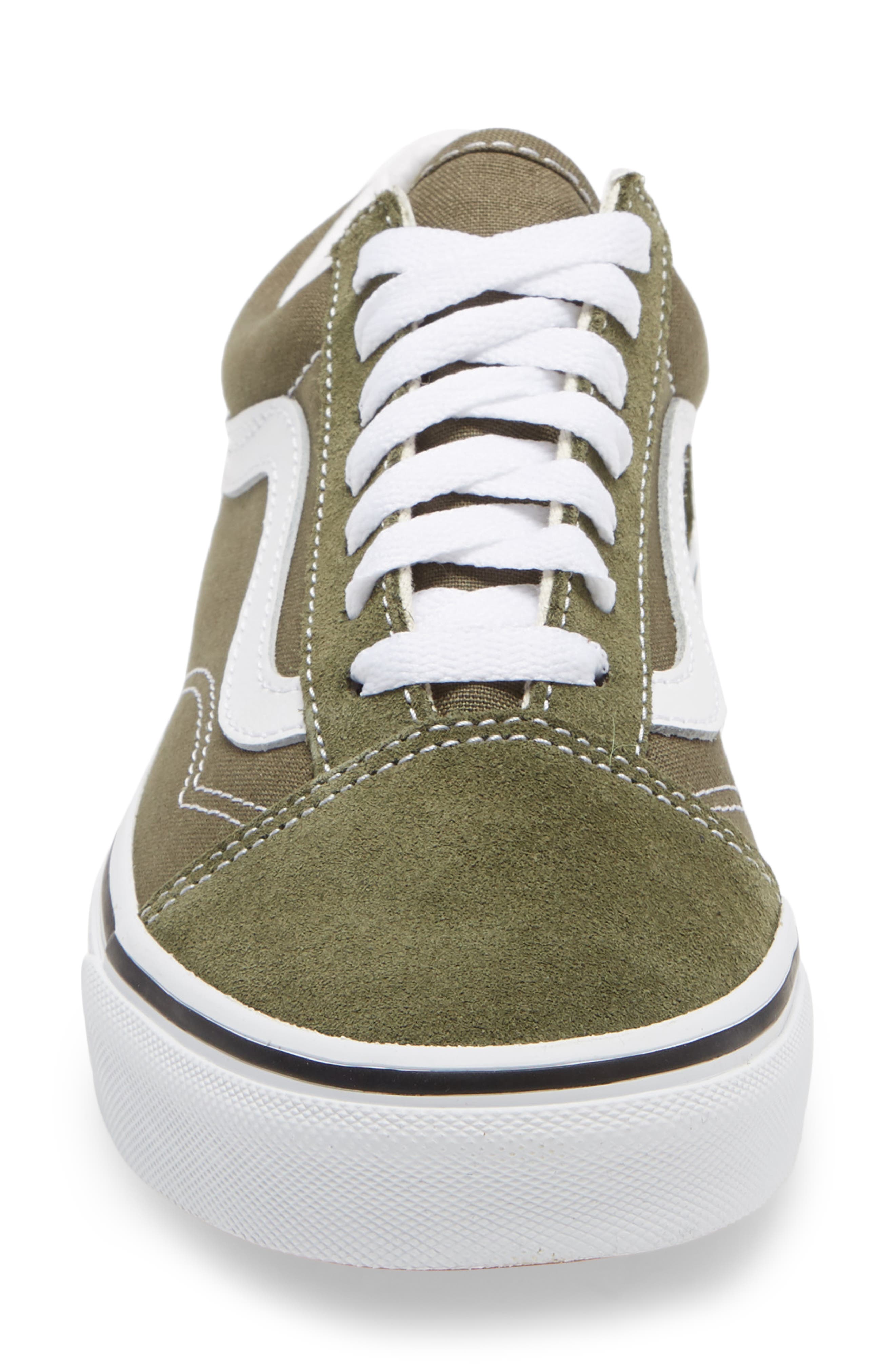 Old Skool Sneaker, Alternate, color, GRAPE LEAF/ TRUE WHITE
