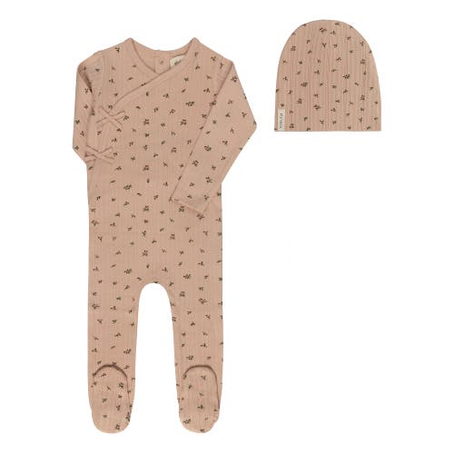 Ely's & Co. Kids'  Floral Pointelle Collection In Pink