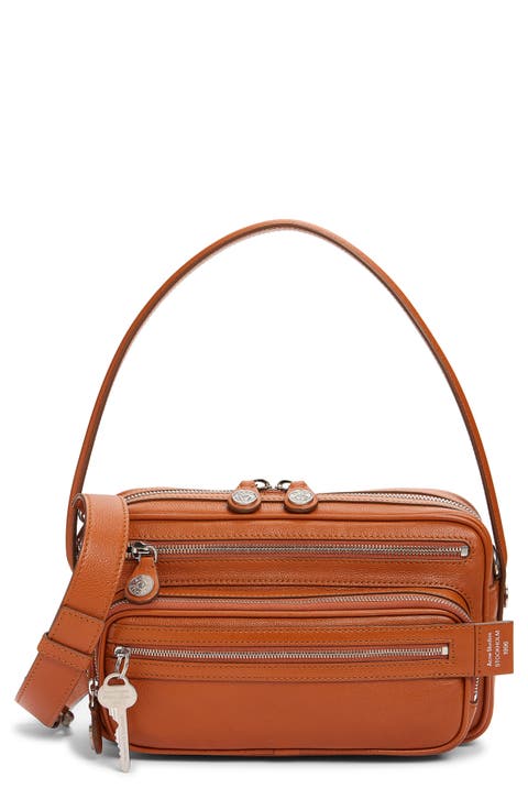 Small Camero Leather Shoulder Bag