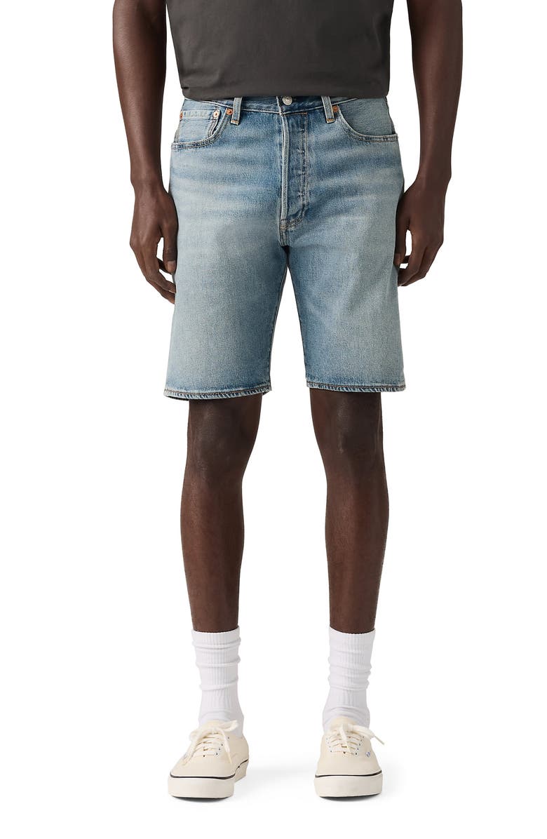 Levi's 501<sup>®</sup> Original Denim Shorts, Main, color, On The Way Shorts
