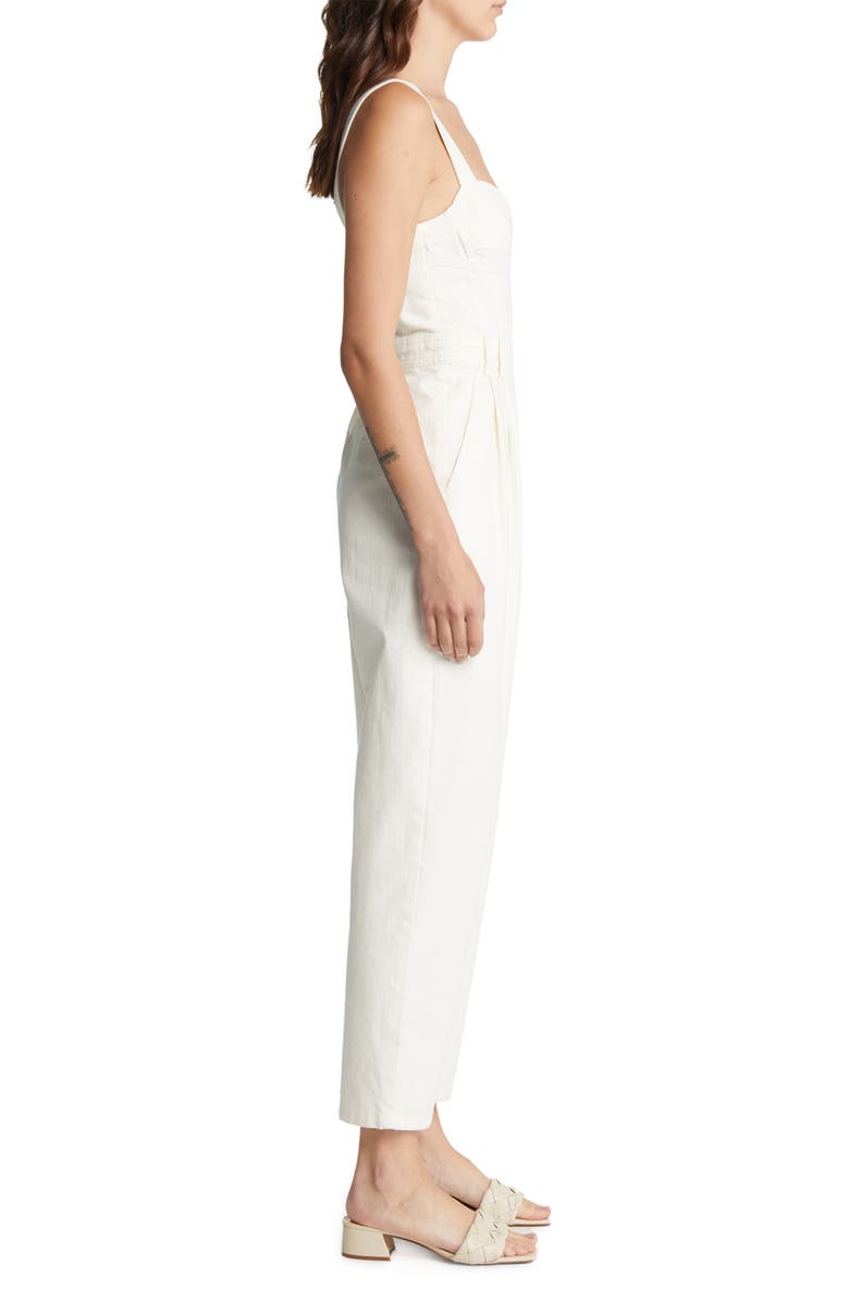 & Other Stories Bustier Cotton Jumpsuit, Alternate, color, 