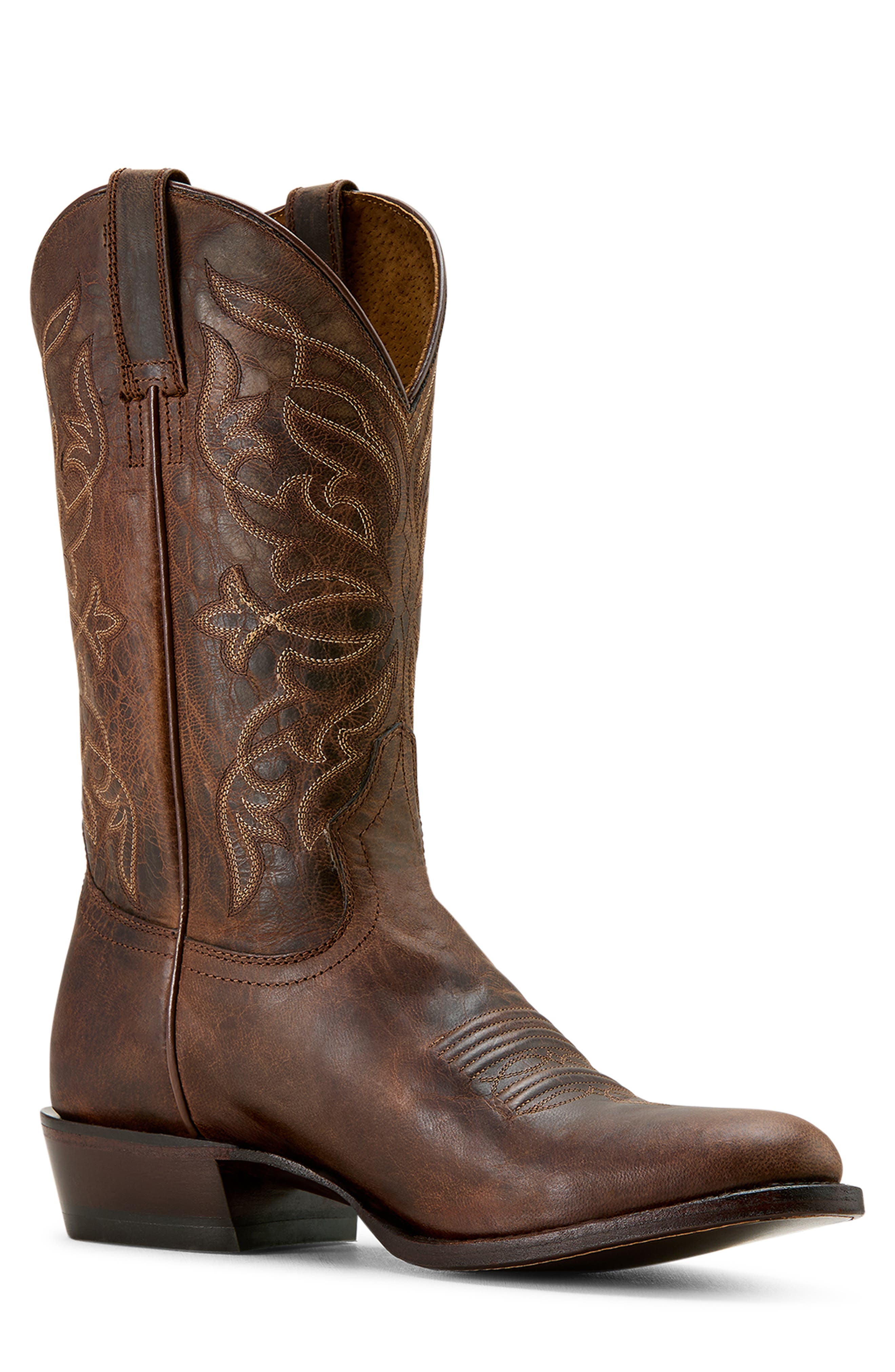 Maverick Western Boot, Alternate, color, LOCO BROWN