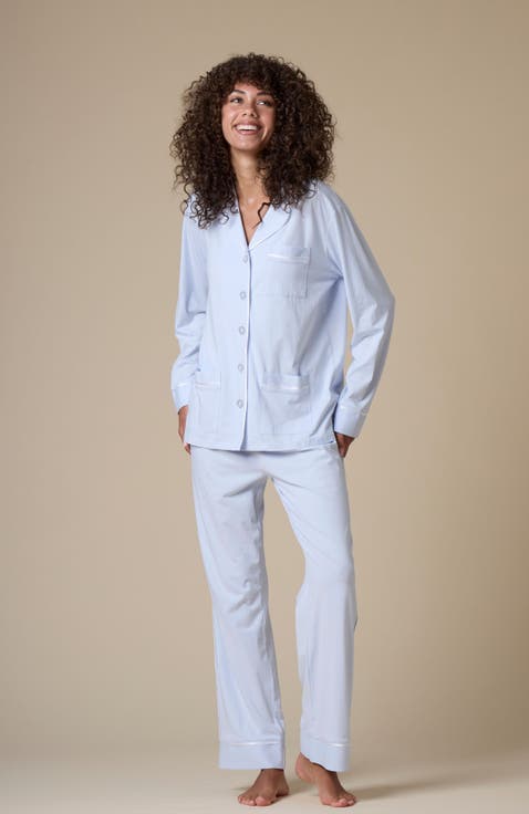 Bee & Dee Cotton Small Print Set - Blue Fog