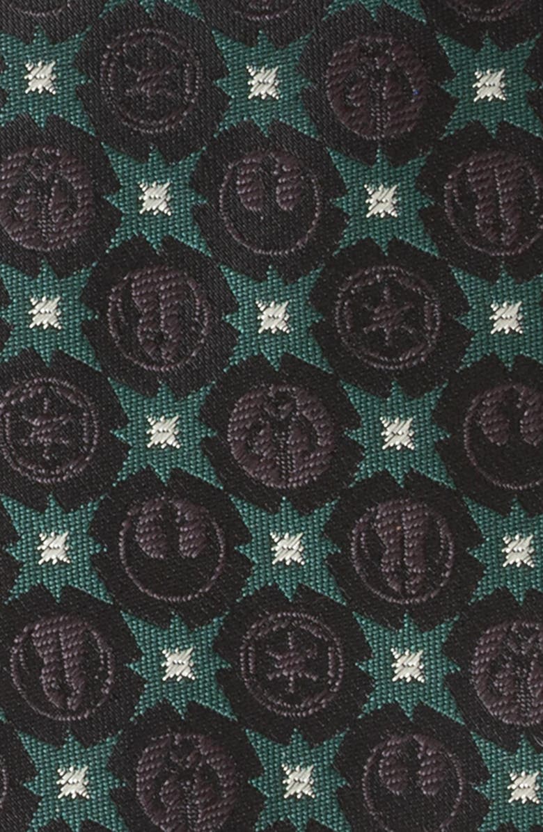 Cufflinks, Inc. Star Wars<sup>™</sup> Insignia Medallion Tie, Alternate, color, Black/ Green Multi