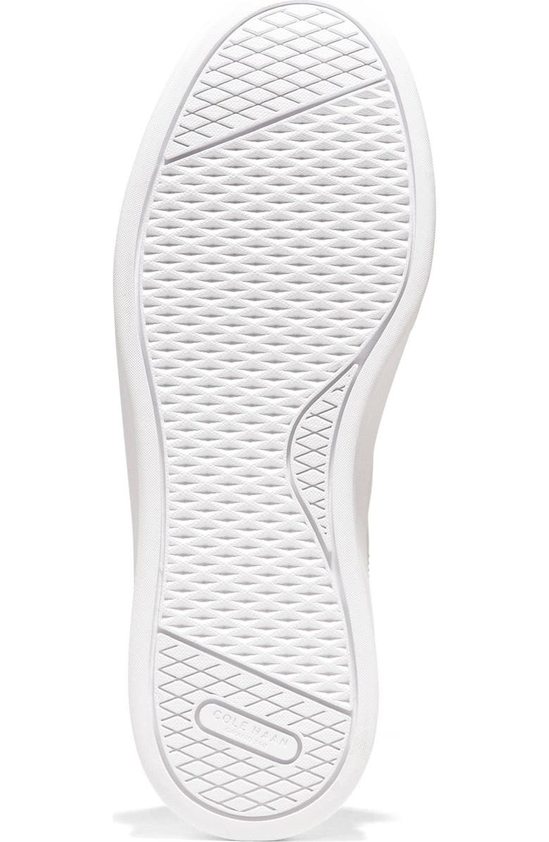 Cole Haan Grand Crosscourt Luxe Slip-On Sneaker, Alternate, color, White Leather/ Sesame Suede