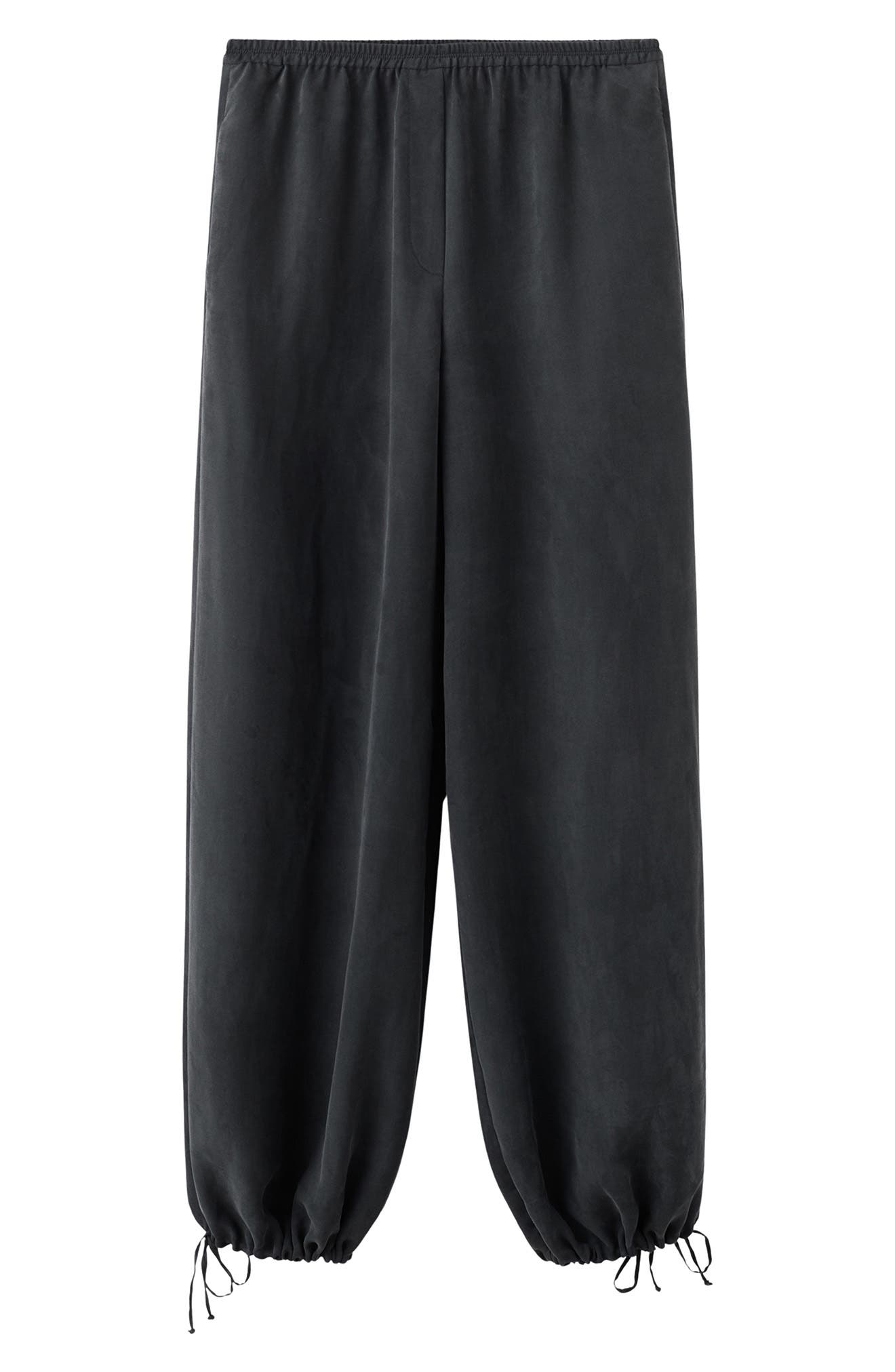 Elastic Waist Balloon Pants - image 2