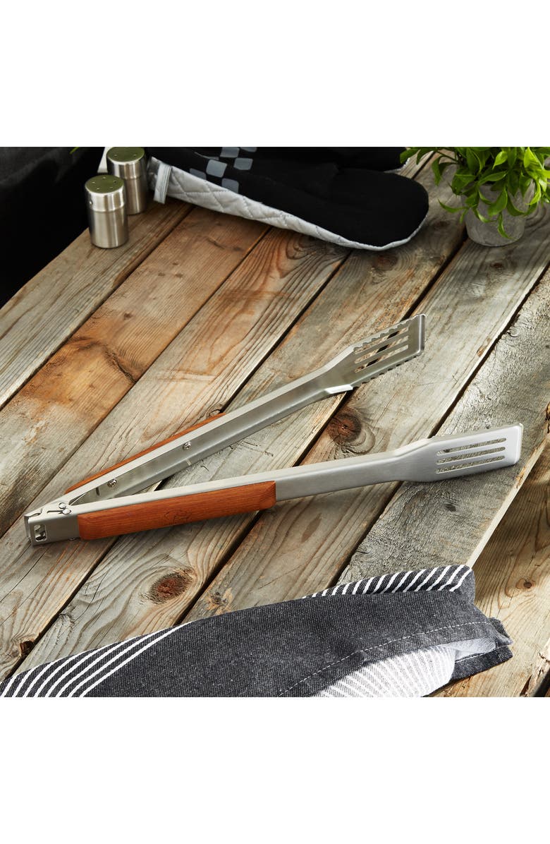 BergHOFF BBQ Tongs, Alternate, color, Brown