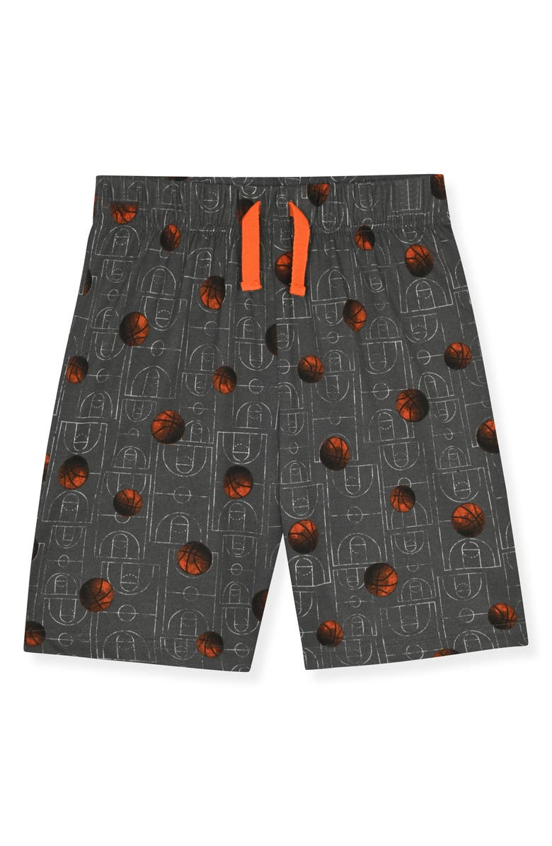 SLEEP ON IT Kids' Graphic T-Shirt & Pajama Shorts Set, Alternate, color, Black