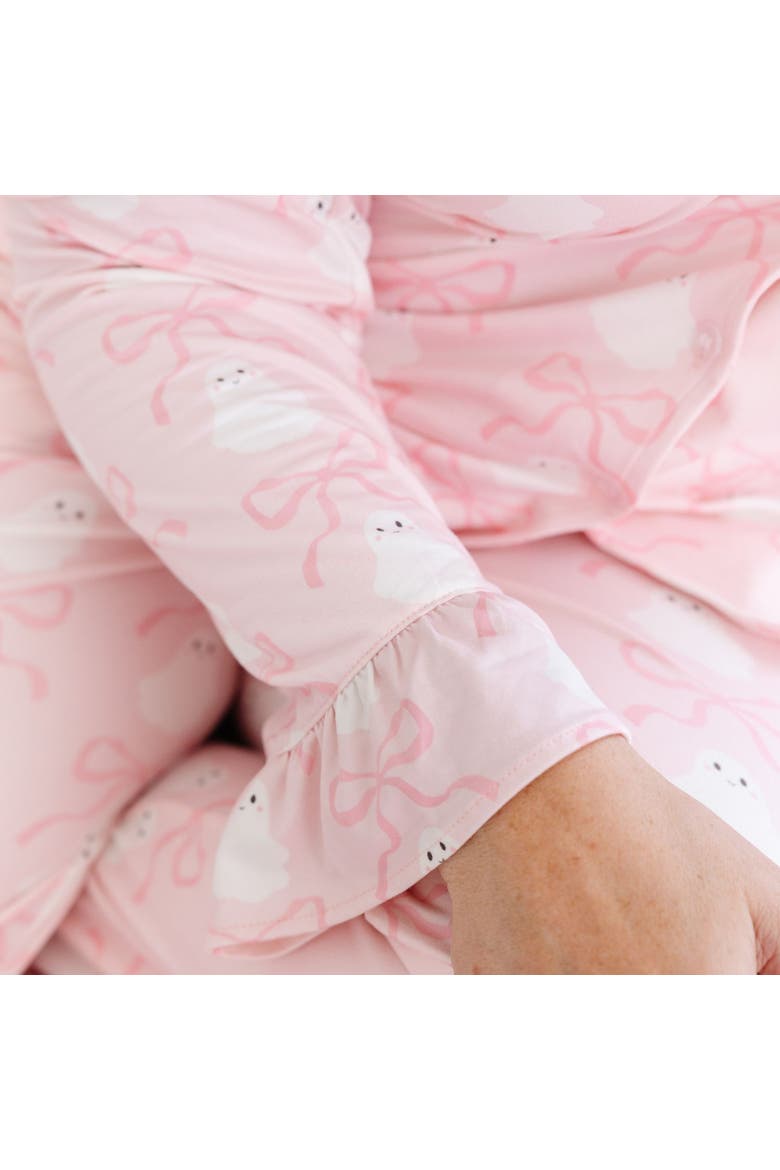 Ghost Halloween Women's Two-Piece Set, Alternate, color, Soft Pink