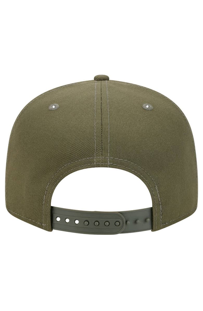 New Era Men's New Era Olive Jacksonville Jaguars Main 9FIFTY Snapback Hat, Alternate, color, Olive