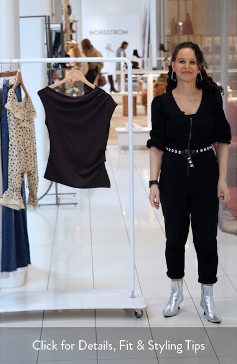 Asymmetric One-Shoulder Top, sales video thumbnail