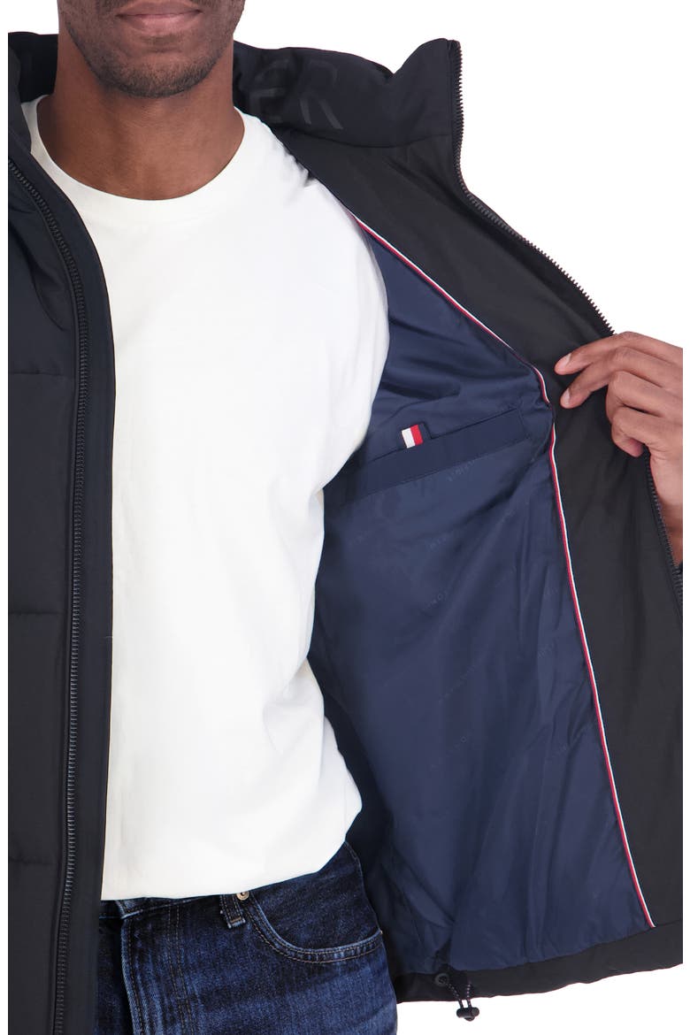 Heavyweight Puffer Jacket, Alternate, color, BLACK