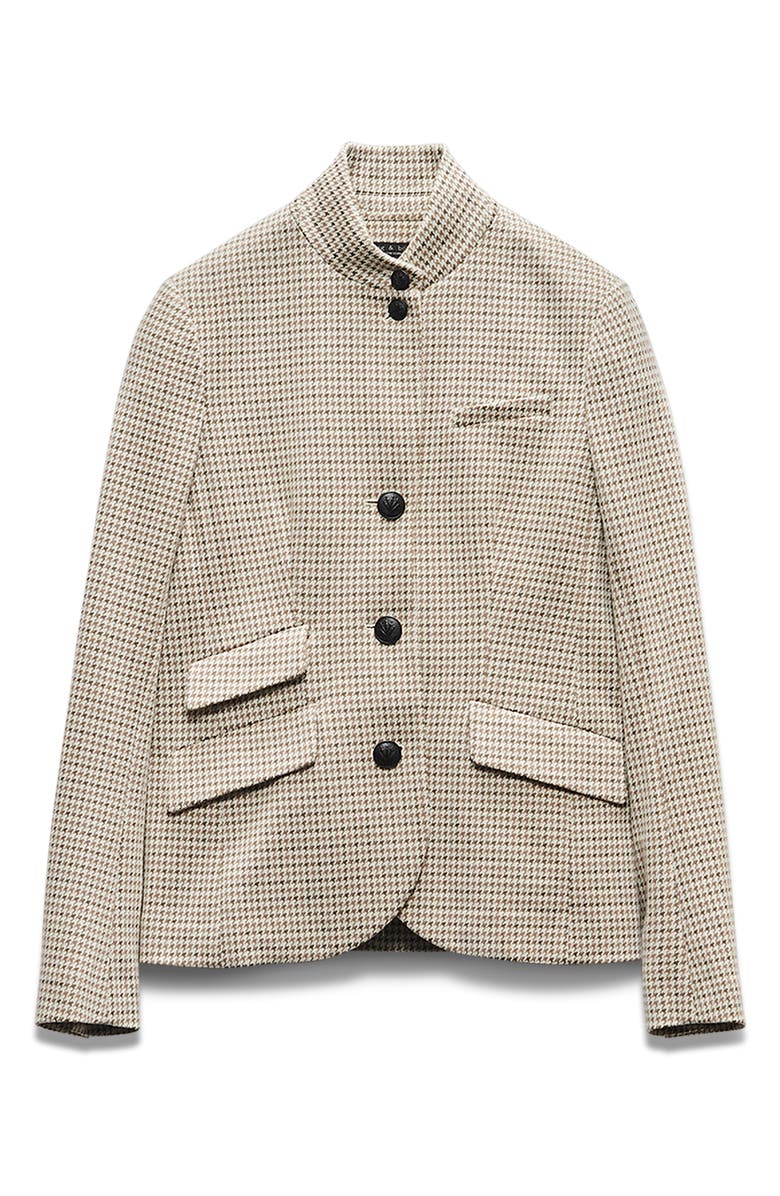 rag & bone Slade Houndstooth Blazer, Alternate, color, Grey Multi
