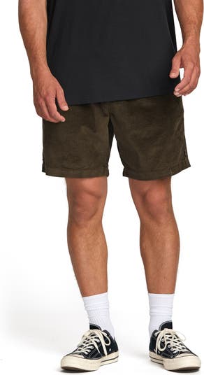 Larry Layback Cotton Corduroy Shorts