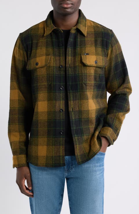 Milland Utility Plaid Shirt Jacket