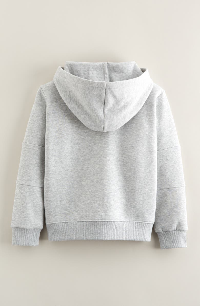 Tucker + Tate Kids' Zip Hoodie, Alternate, color, Grey Soft Heather