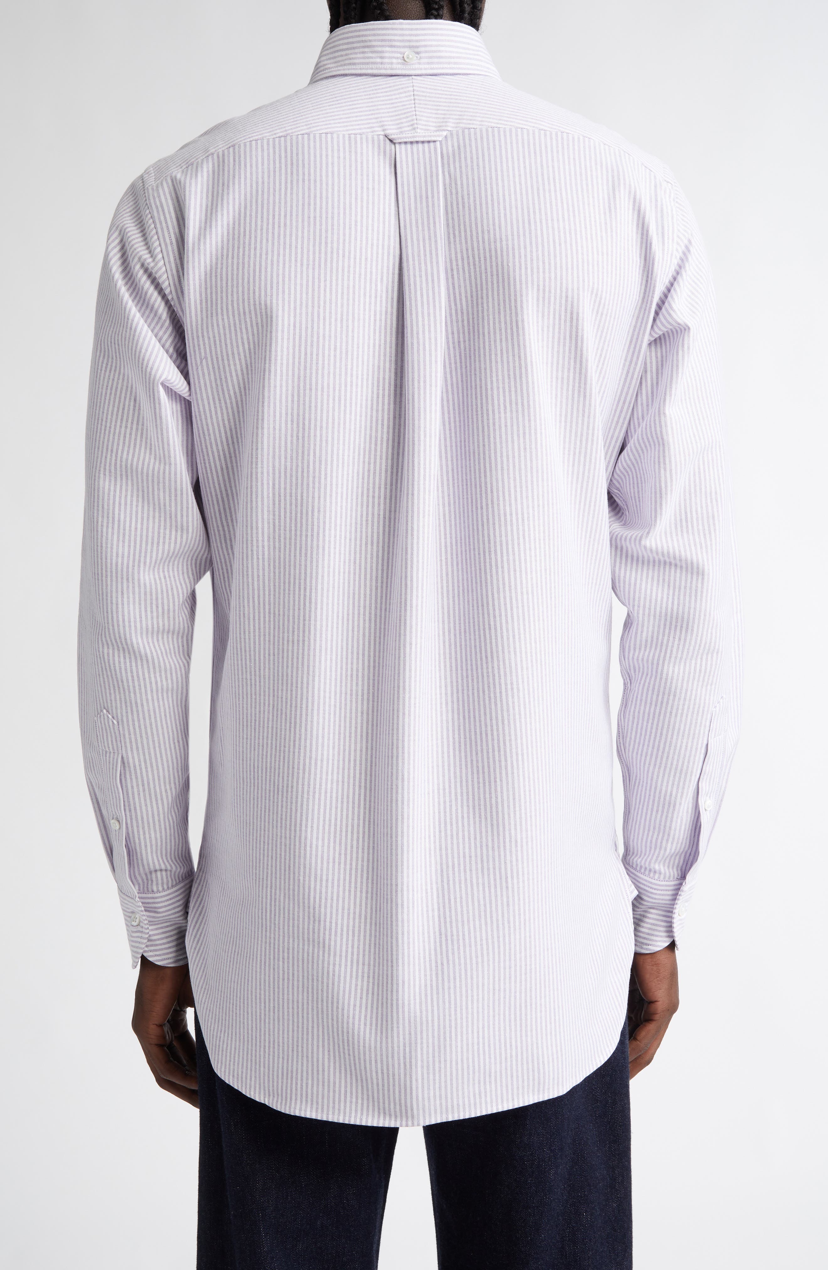 Ticking Stripe Oxford Button-Down Shirt - image 2