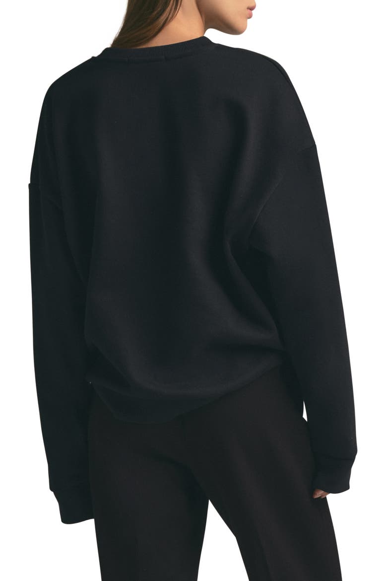 Sweatshirt, Alternate, color, BLACK